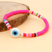 Bulk Jewelry Wholesale blue Bohemian beach wind soft pottery glass eye beads bracelet JDC-gbh284 Wholesale factory from China YIWU China