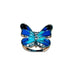 Wholesale Blue Butterfly Alloy Rings JDC-RS-WN088 Rings 薇妮 Wholesale Jewelry JoyasDeChina Joyas De China