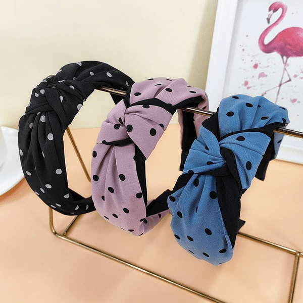 Wholesale blue cloth hairband JDC-HD-O364 Headband 潮炫 Wholesale Jewelry JoyasDeChina Joyas De China