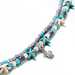 Bulk Jewelry Wholesale blue conch starfish rice beads Anklet JDC-AS-F312 Wholesale factory from China YIWU China