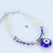 Wholesale blue eye lucky grass knit bracelet JDC-BT-Yiye012 Bracelet 益烨 2 Wholesale Jewelry JoyasDeChina Joyas De China
