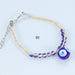 Wholesale blue eye lucky grass knit bracelet JDC-BT-Yiye012 Bracelet 益烨 Wholesale Jewelry JoyasDeChina Joyas De China