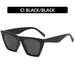 Wholesale blue pc sunglasses JDC-SG-XIa001 Sunglasses 锡安 Black frame, black and gray sheet As shown in the figure Wholesale Jewelry JoyasDeChina Joyas De China