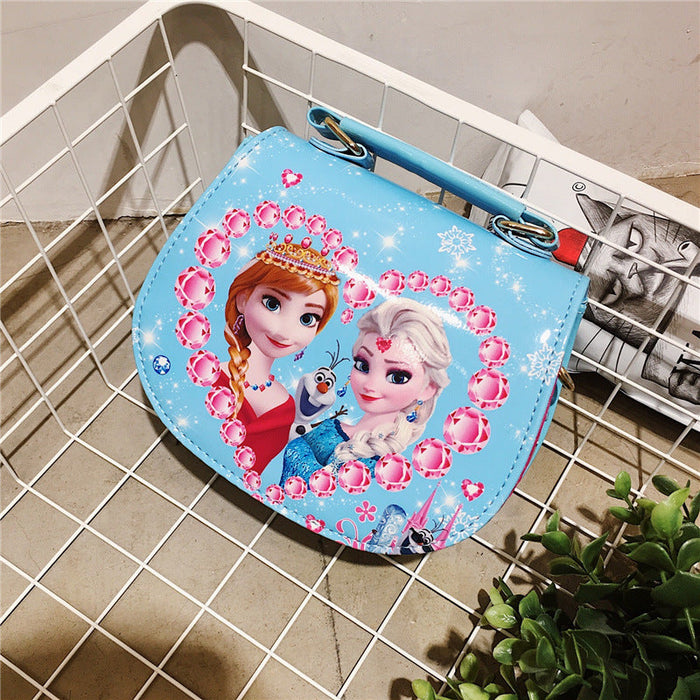 Wholesale blue pu batch kids backpack (F) JDC-SD-JiaQ105 Shoulder Bags 家庆 blue Wholesale Jewelry JoyasDeChina Joyas De China