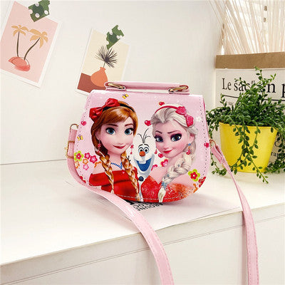 Wholesale blue pu batch kids backpack (F) JDC-SD-JiaQ105 Shoulder Bags 家庆 Double princess powder Wholesale Jewelry JoyasDeChina Joyas De China