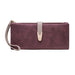 Wholesale blue PU leather matte wallet JDC-WT-Huob011 Wallet 霍珀 Red wine Wholesale Jewelry JoyasDeChina Joyas De China