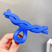 Wholesale Blue Resin Hair Clips JDC-HC-GSHX096 Hair Clips 恒曦 4# twist type Wholesale Jewelry JoyasDeChina Joyas De China