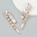 Wholesale Blue Rhinestone Earrings JDC-ES-JL920 Earrings 氿乐 Wholesale Jewelry JoyasDeChina Joyas De China