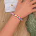 Bulk Jewelry Wholesale blue sea beach style colored soft clay bracelet JDC-gbh360 Wholesale factory from China YIWU China
