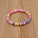 Bulk Jewelry Wholesale blue sea beach style colored soft clay bracelet JDC-gbh360 Wholesale factory from China YIWU China