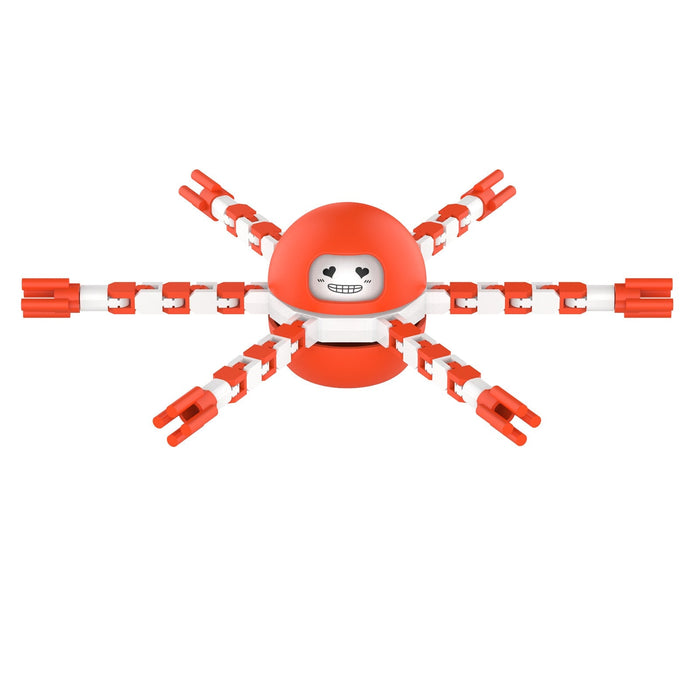 Wholesale blue silicone decompression toys JDC-FT-HC037 fidgets toy 华创 orange red Wholesale Jewelry JoyasDeChina Joyas De China