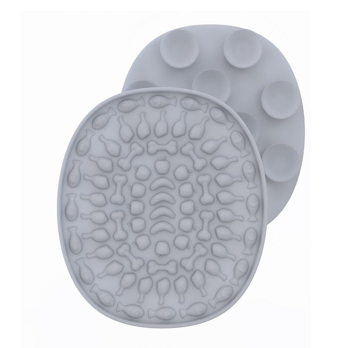 Wholesale blue silicone pet licking tray JDC-FT-SZQL022 fidgets toy 潜乐 Wholesale Jewelry JoyasDeChina Joyas De China