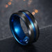 Wholesale blue stainless steel ring JDC-RS-RXSFL009 Rings 尚芙乐 Wholesale Jewelry JoyasDeChina Joyas De China