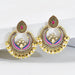 Wholesale Bohemian Alloy Round Earrings JDC-ES-Yunl002 Earrings 云罗 Wholesale Jewelry JoyasDeChina Joyas De China