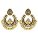 Wholesale Bohemian Alloy Round Earrings JDC-ES-Yunl002 Earrings 云罗 brown Wholesale Jewelry JoyasDeChina Joyas De China