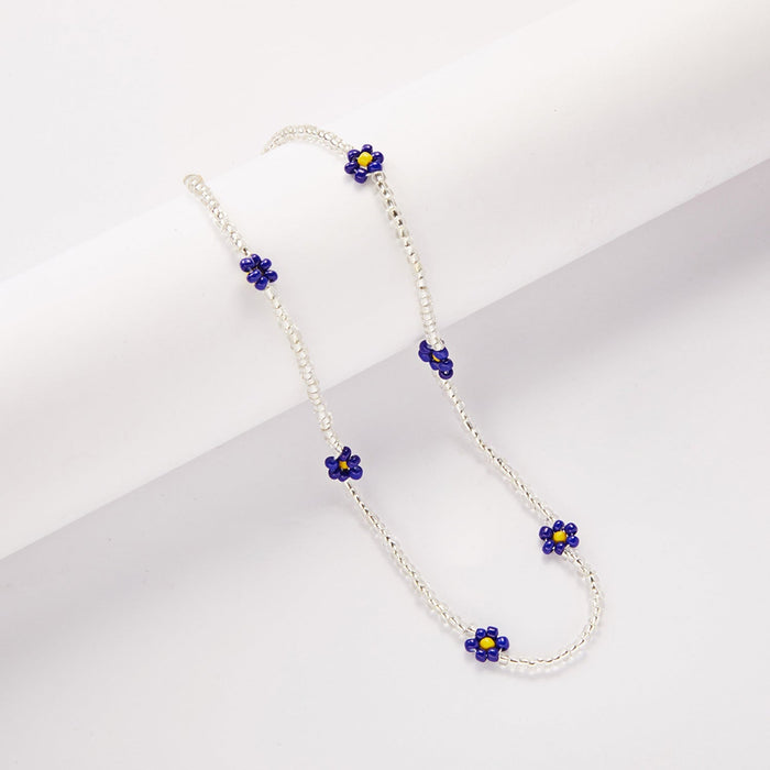Wholesale Bohemian fashion rice beads beach neck chain JDC-NE-YinH002 necklaces 颖皓 Wholesale Jewelry JoyasDeChina Joyas De China