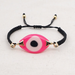 Bulk Jewelry Wholesale Bohemian Hand Woven Acrylic Resin Evil Eye Bracelet JDC-gbh445 Wholesale factory from China YIWU China