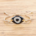 Bulk Jewelry Wholesale Bohemian Hand Woven Acrylic Resin Evil Eye Bracelet JDC-gbh445 Wholesale factory from China YIWU China