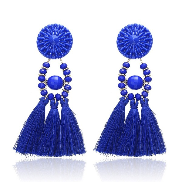 Bulk Jewelry Wholesale Bohemian long Tassel Earrings 	 JDC-NE-b123 Wholesale factory from China YIWU China