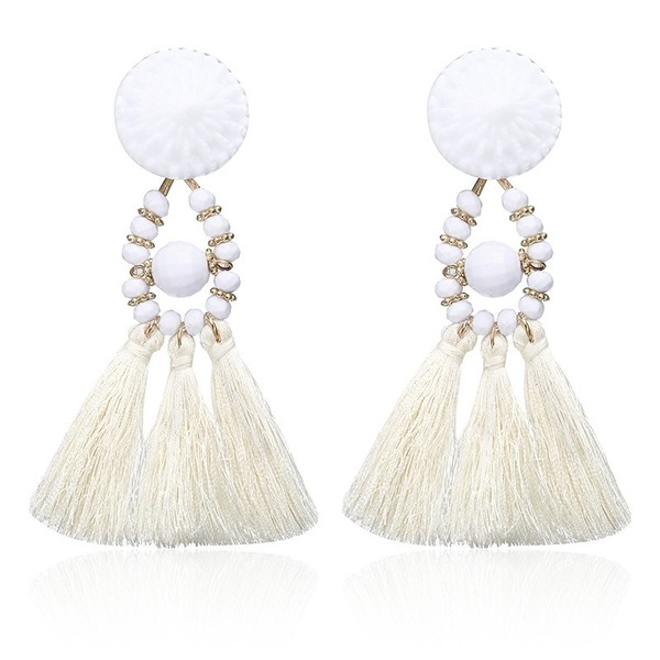 Bulk Jewelry Wholesale Bohemian long Tassel Earrings 	 JDC-NE-b123 Wholesale factory from China YIWU China