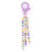 Wholesale Bohemian Soft Pottery Crystal Love Rice Beads Acrylic Beaded Lanyard Keychain JDC-KC-Yuxz016 Keychains 煜星珠 C-K210008A Wholesale Jewelry JoyasDeChina Joyas De China