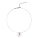Wholesale Bohemian style rice Bead Flower Fashion Necklace JDC-NE-YinH005 Necklaces 颖皓 bai Wholesale Jewelry JoyasDeChina Joyas De China