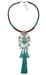 Wholesale Bohemian Turquoise Alloy Necklaces JDC-NE-Yunl011 Necklaces 云罗 Wholesale Jewelry JoyasDeChina Joyas De China