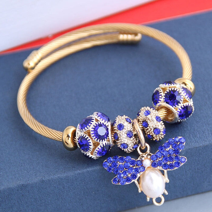 Wholesale bohemian wind multilayer pearl alloy bracelet JDC-BT-WY099 Bracelet 威扬 Color Wholesale Jewelry JoyasDeChina Joyas De China