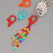 Wholesale Boho Beads Acrylic Beaded Lanyard Keychain JDC-KC-Yuxz005 Keychains 煜星珠 Wholesale Jewelry JoyasDeChina Joyas De China