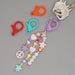 Wholesale Boho Beads Acrylic Beaded Lanyard Keychain JDC-KC-Yuxz005 Keychains 煜星珠 Wholesale Jewelry JoyasDeChina Joyas De China