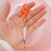 Wholesale Boho Beads Acrylic Beaded Lanyard Keychain JDC-KC-Yuxz005 Keychains 煜星珠 GZ-K210014A Wholesale Jewelry JoyasDeChina Joyas De China