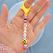 Wholesale Boho Beads Acrylic Beaded Lanyard Keychain JDC-KC-Yuxz005 Keychains 煜星珠 RT-K210102A Wholesale Jewelry JoyasDeChina Joyas De China