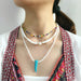 Wholesale Boho Beads Soft Pottery Turquoise Necklace JDC-NE-YF212 Necklaces 友菲 Wholesale Jewelry JoyasDeChina Joyas De China