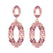 Wholesale Boho Color Rhinestone Alloy Earrings JDC-ES-JL933 Earrings 氿乐 Wholesale Jewelry JoyasDeChina Joyas De China