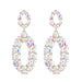 Wholesale Boho Color Rhinestone Alloy Earrings JDC-ES-JL933 Earrings 氿乐 AB color Wholesale Jewelry JoyasDeChina Joyas De China