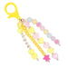 Wholesale Boho Hand Braided Heart Shaped Rice Beads Acrylic Beaded Lanyard Keychain JDC-KC-Yuxz008 Keychains 煜星珠 Wholesale Jewelry JoyasDeChina Joyas De China
