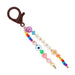 Wholesale Boho Handwoven Devil's Eye Rice Beads Acrylic Beaded Lanyard Keychain JDC-KC-Yuxz009 Keychains 煜星珠 Wholesale Jewelry JoyasDeChina Joyas De China