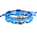 Wholesale Boho Wax Thread Braided Wave Bracelet JDC-BT-Yiye007 Bracelet 益烨 Wholesale Jewelry JoyasDeChina Joyas De China