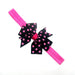 Wholesale Bow Knot Kids Fabric Hair Scrunchies JDC-HS-Chund008 Hair Scrunchies 春蝶 6 Wholesale Jewelry JoyasDeChina Joyas De China