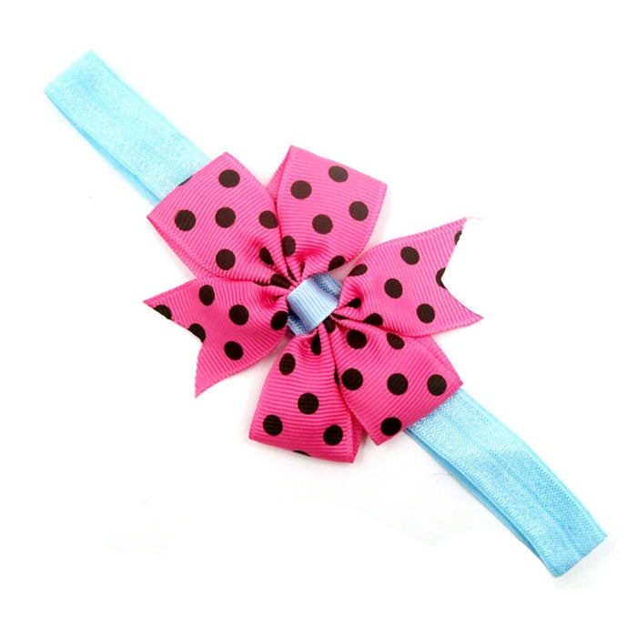 Wholesale Bow Knot Kids Fabric Hair Scrunchies JDC-HS-Chund008 Hair Scrunchies 春蝶 7 Wholesale Jewelry JoyasDeChina Joyas De China