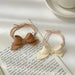 Wholesale Bow Resin Plastic Hair Scrunchies JDC-HS-QiuC003 Hair Scrunchies 秋澈 Wholesale Jewelry JoyasDeChina Joyas De China