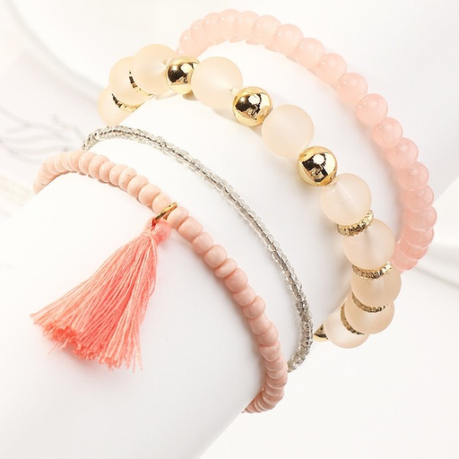 Bulk Jewelry Wholesale bracelet alloy candy-colored tassels JDC-BT-e0116 Wholesale factory from China YIWU China