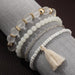 Bulk Jewelry Wholesale bracelet alloy candy-colored tassels JDC-BT-e0116 Wholesale factory from China YIWU China
