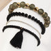 Bulk Jewelry Wholesale bracelet alloy candy-colored tassels JDC-BT-e0116 Wholesale factory from China YIWU China