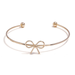 Bulk Jewelry Wholesale Bracelet alloy gold bow heart JDC-BT-e040 Wholesale factory from China YIWU China