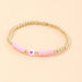 Bulk Jewelry Wholesale bracelet color soft clay love beads JDC-BT-e077 Wholesale factory from China YIWU China