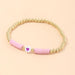 Bulk Jewelry Wholesale bracelet color soft clay love beads JDC-BT-e077 Wholesale factory from China YIWU China
