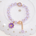 Bulk Jewelry Wholesale Bracelet fans crystal beads flower JDC-BT-e0104 Wholesale factory from China YIWU China