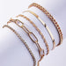 Bulk Jewelry Wholesale bracelet gold alloy claw chain metal JDC-BT-e125 Wholesale factory from China YIWU China