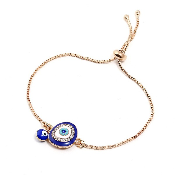 Bulk Jewelry Wholesale bracelet gold alloy eyes JDC-BT-e053 Wholesale factory from China YIWU China